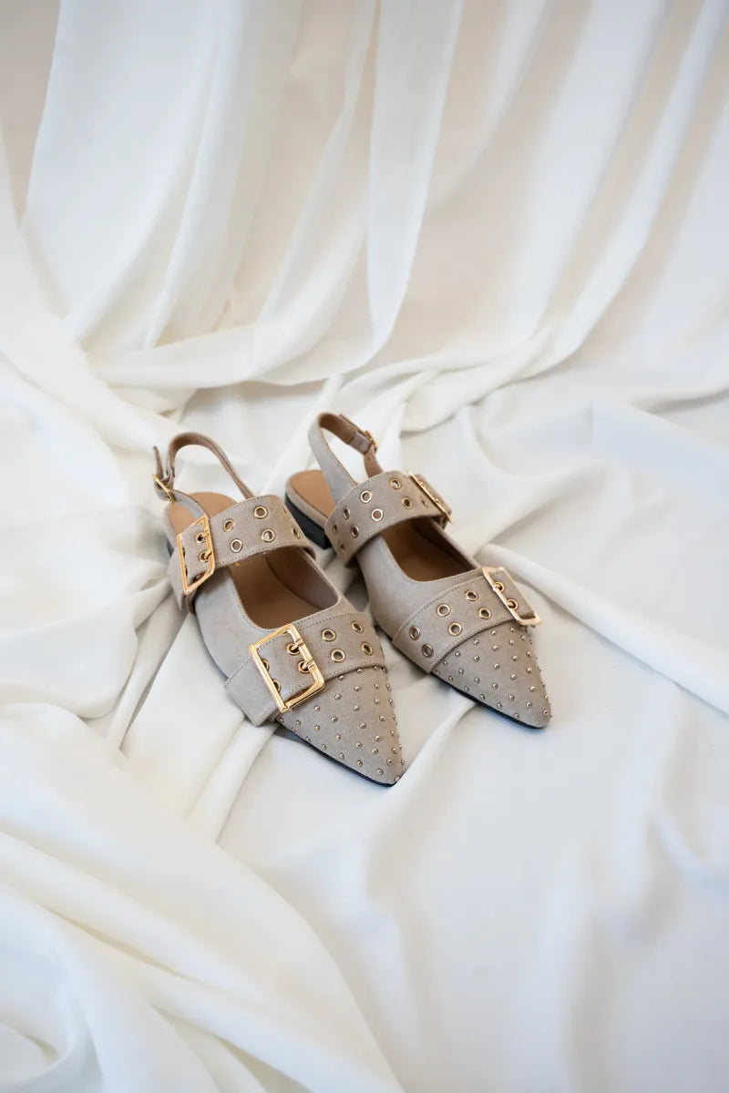 Babouche Slingback Soya Beige