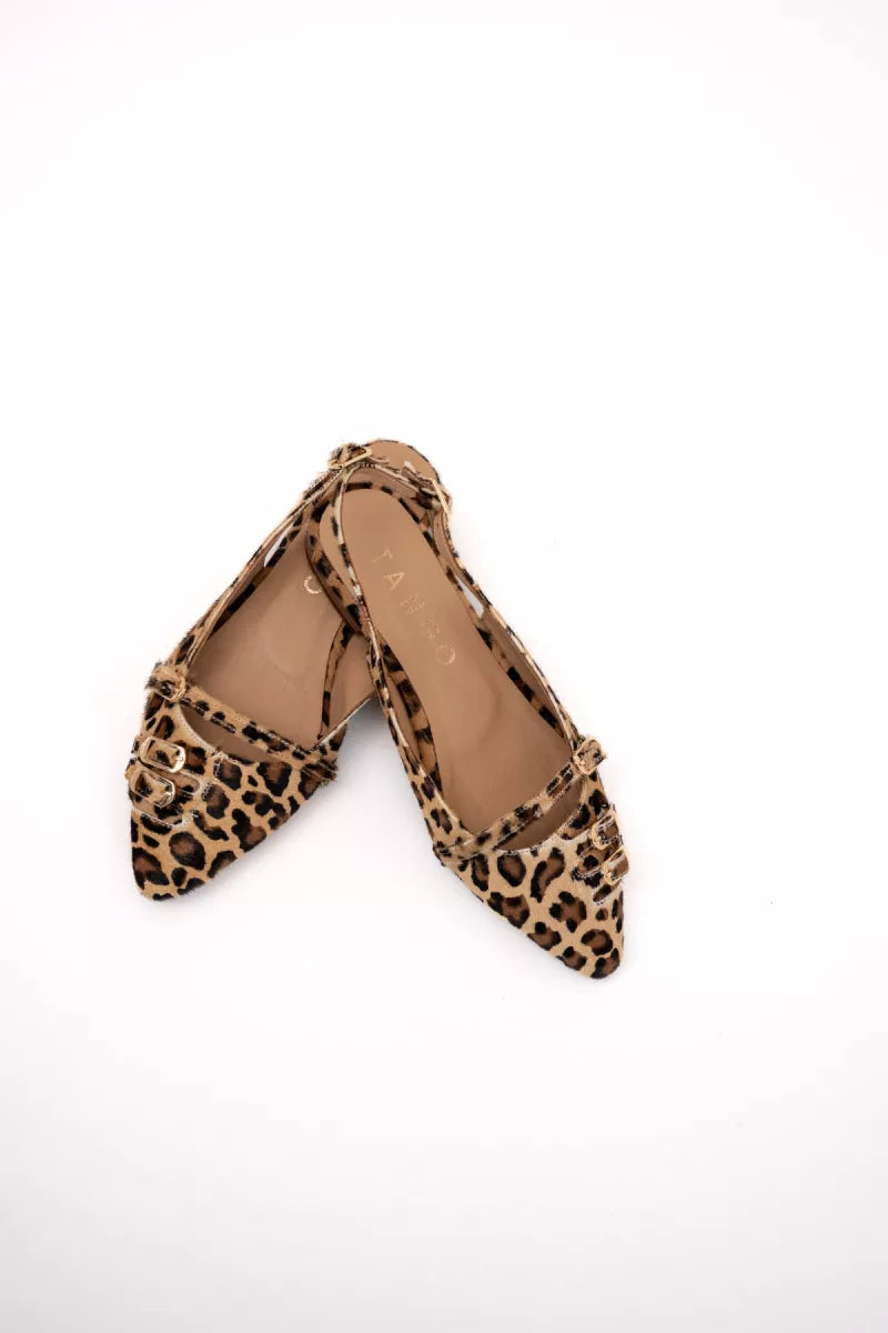 Tango Slingback Duna 4-C Leopard