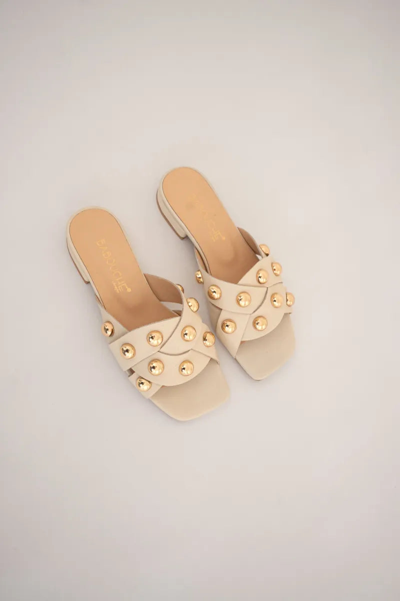 Babouche Sandal G-Sabien-1 OffWhite