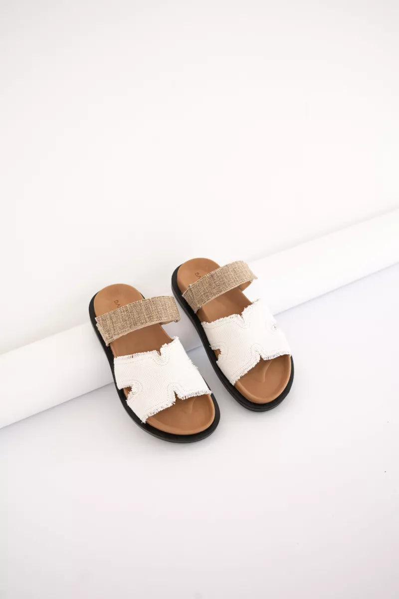 Babouche Bidi-146 Beige Taupe Sandal