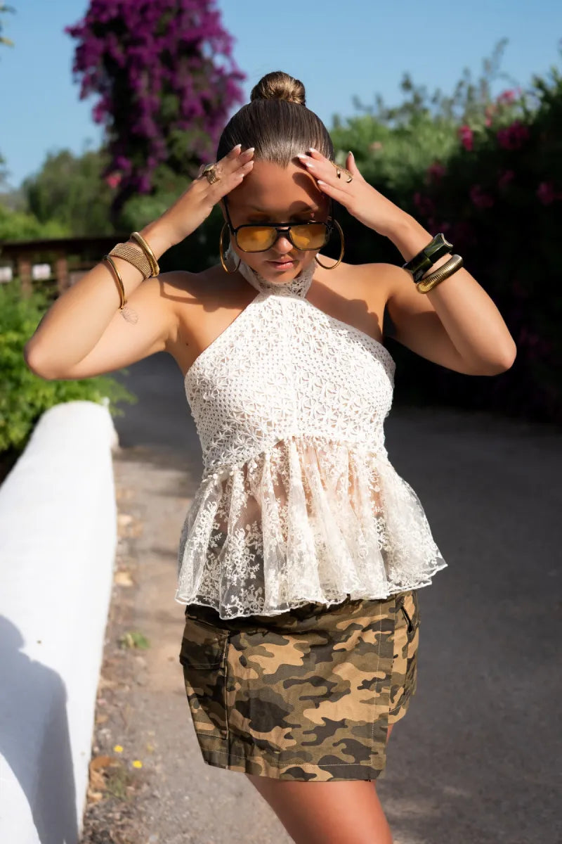Amara Skort Army -