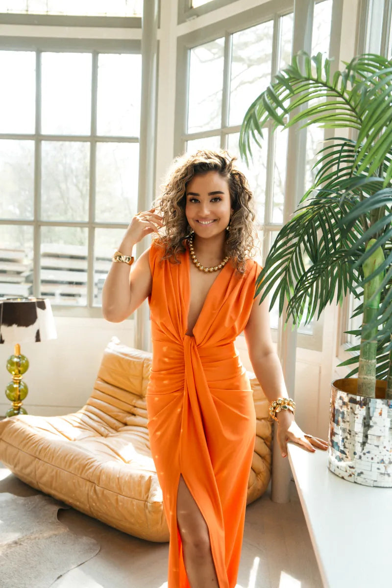 Perfect Dress Orange