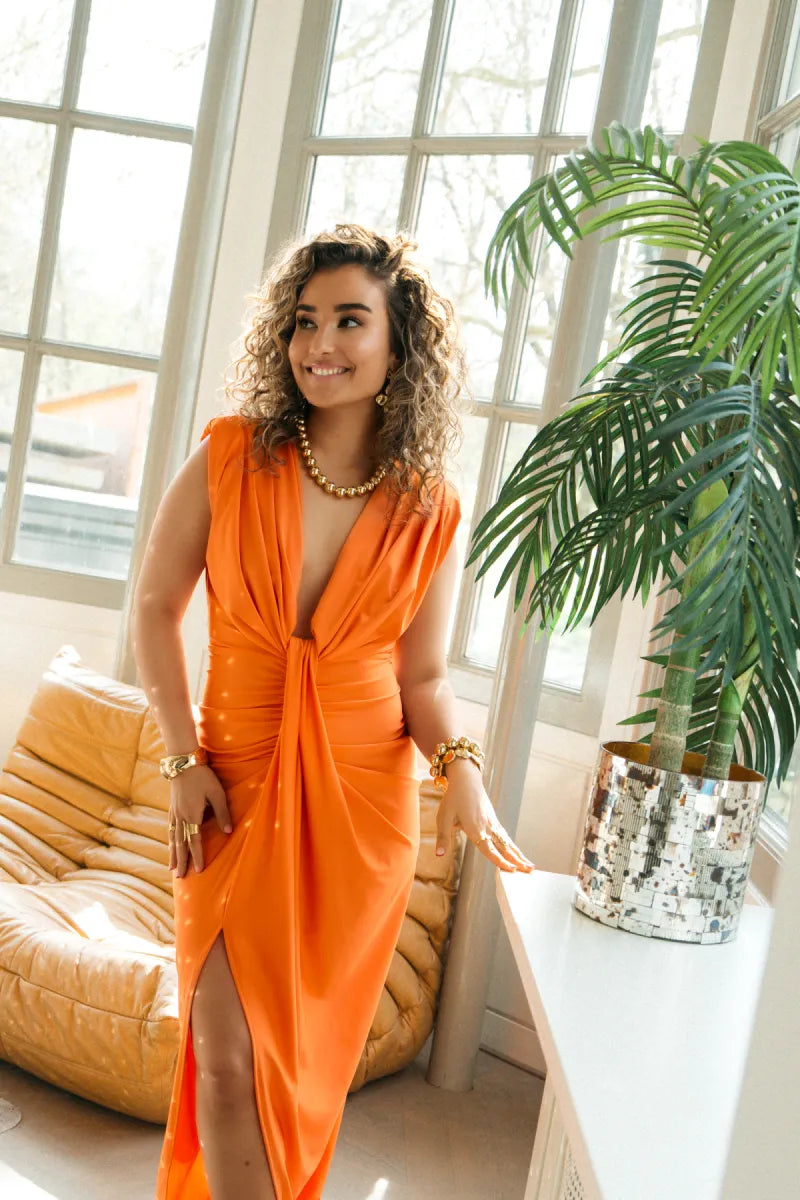 Perfect Dress Orange