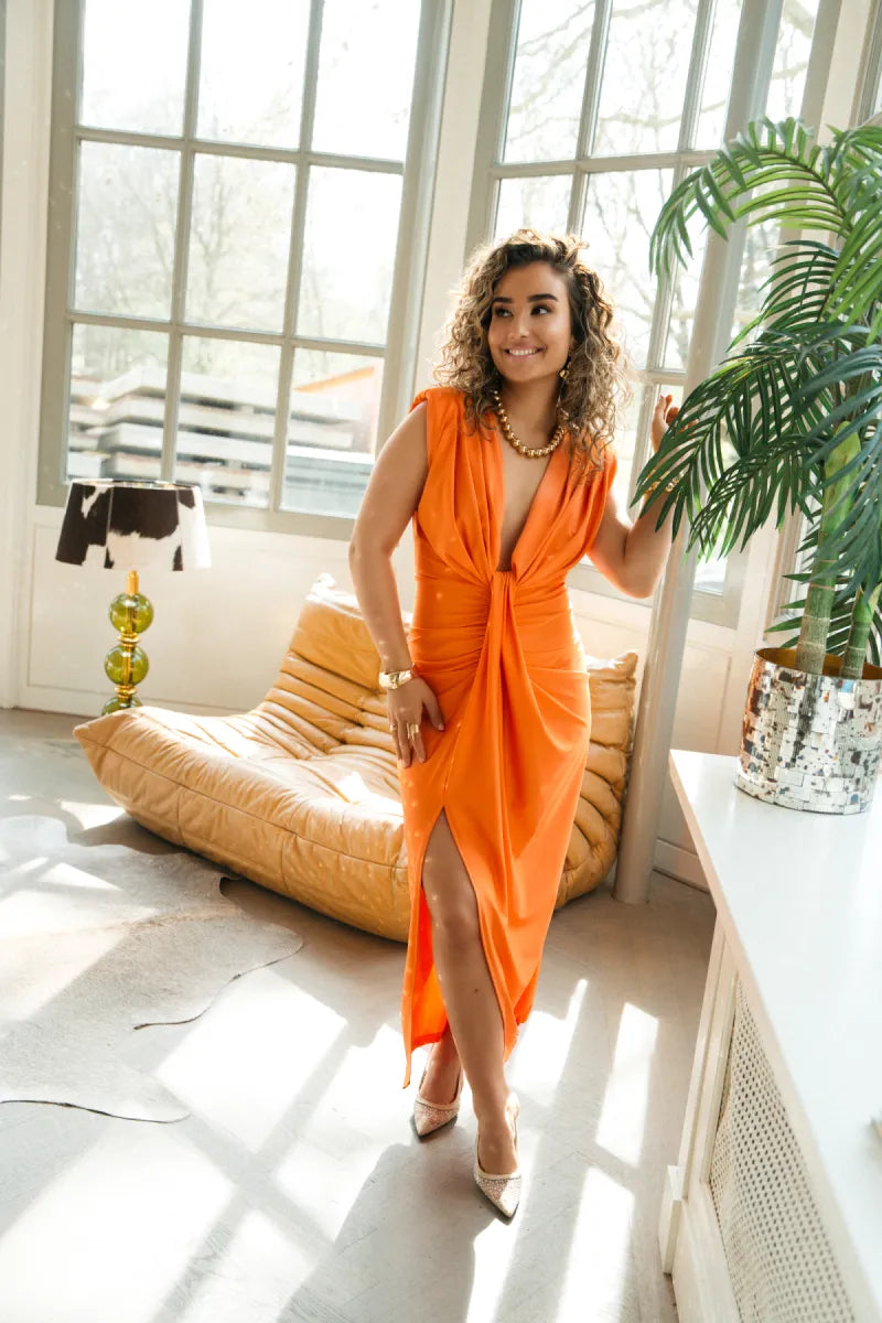Perfect Dress Orange
