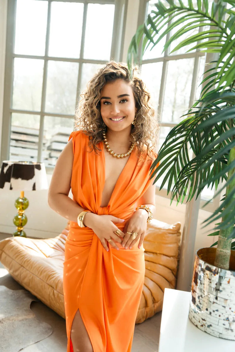 Perfect Dress Orange
