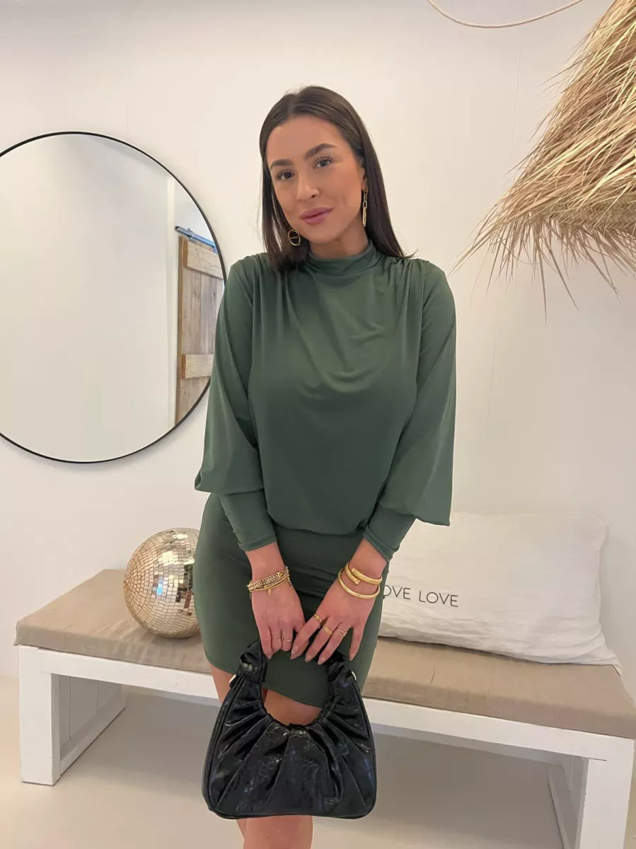 Luna Dress Khaki