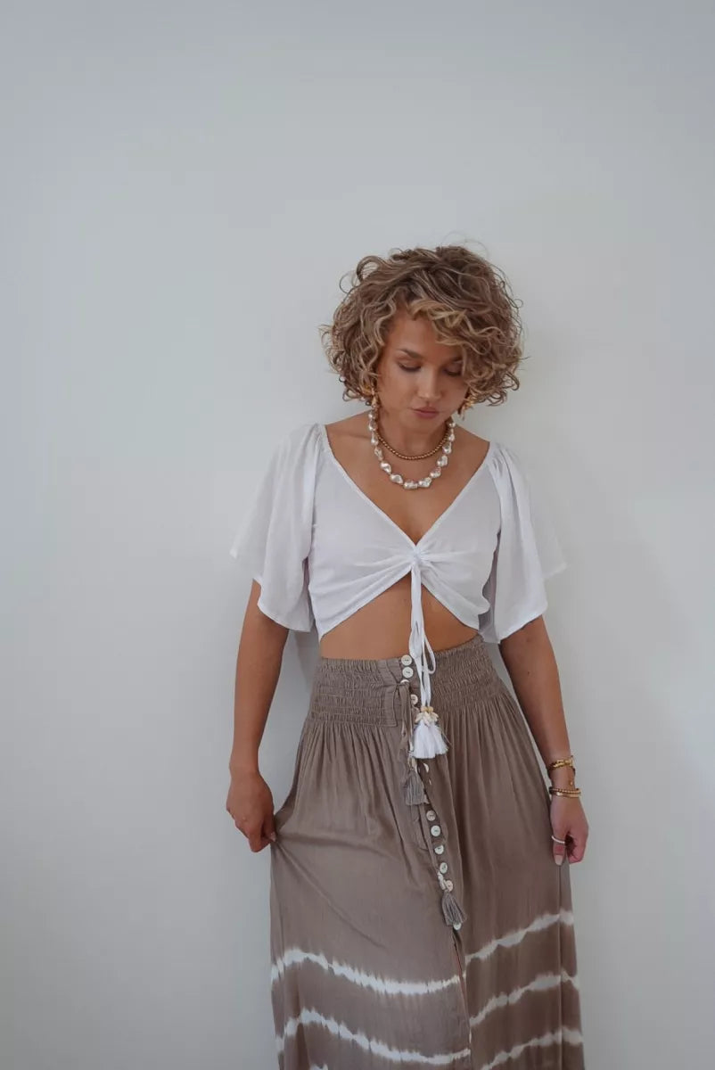 Top Jaimy Sun White