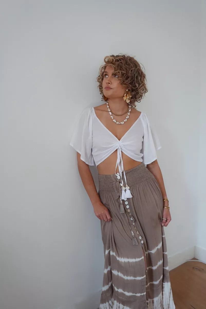 Top Jaimy Sun White