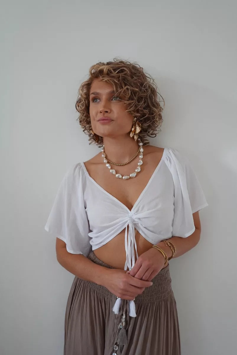 Top Jaimy Sun White