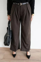  Cita Pantalon Dark Brown ^