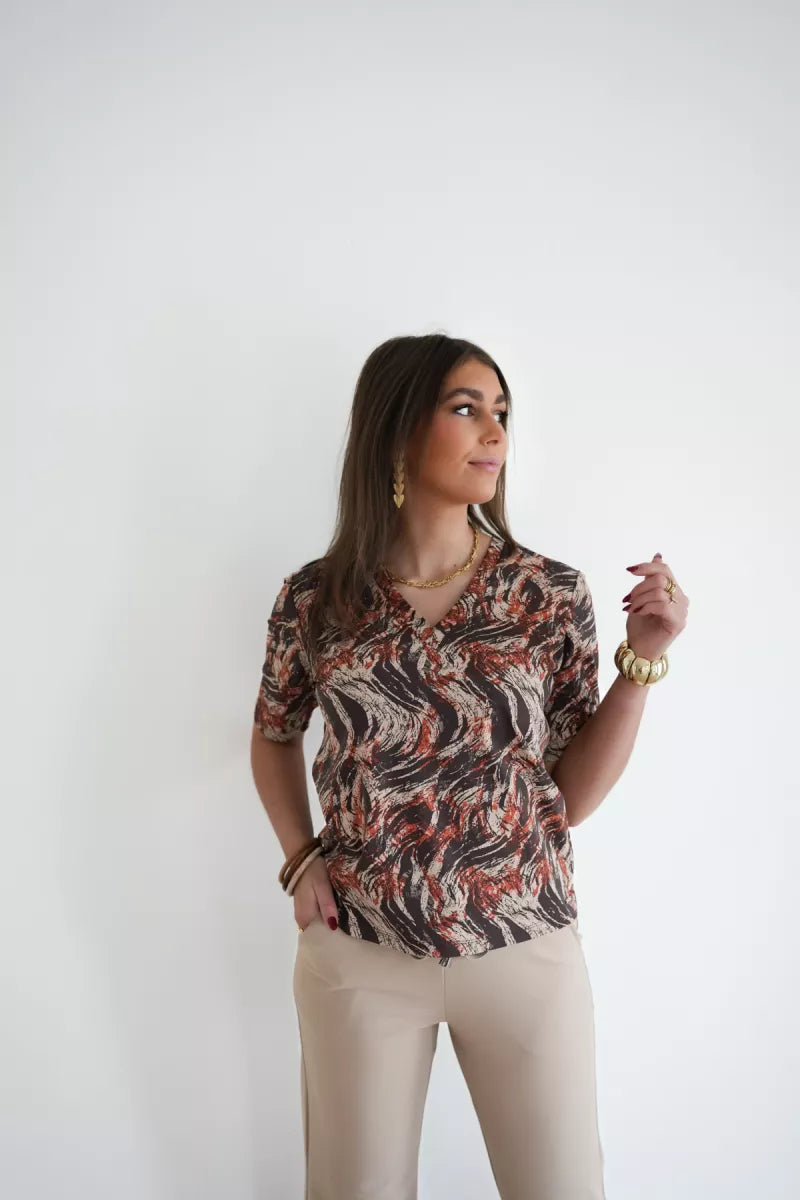  Lofty Manner Blouse Amara Black