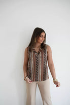  Lofty Manner Blouse Amara Black