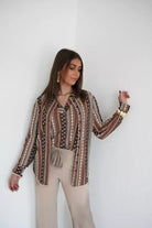  Lofty Manner Blouse Amara Black