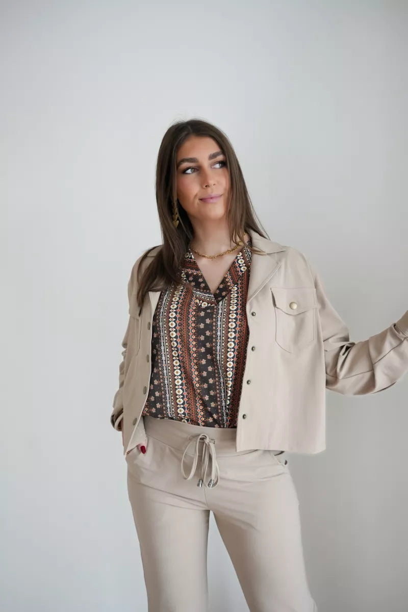  Lofty Manner Blouse Amara Black