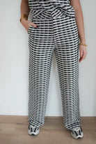  Lofty Manner Trouser Dakota Multi Black