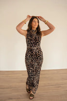  Bibi Dress Leo Black