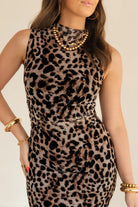  Bibi Dress Leo Black
