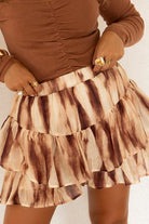  Lofty Manner Skort Hola Abstract Brown