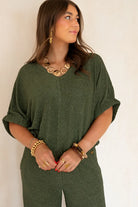  Lofty Manner Top Hima Army Green
