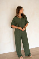  Lofty Manner Top Hima Army Green