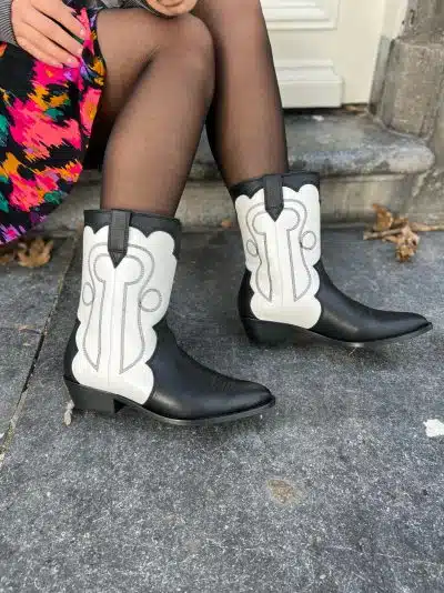 Dwrs Cardiff Black White Western - Afbeelding 4