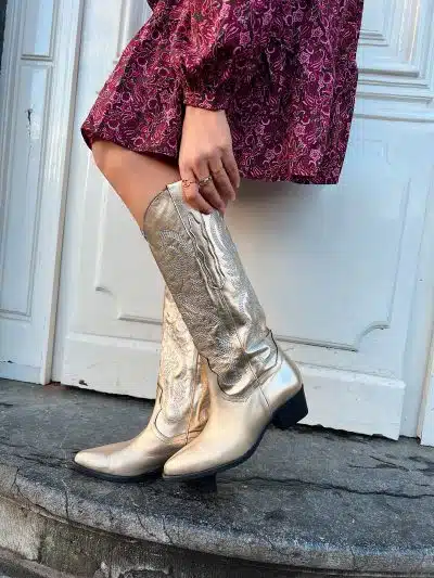 Dwrs Tulsa Champagne Boots - Afbeelding 5