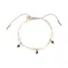 A Beautiful Story Honor Lapis Lazuli Gold Colored Bracelet