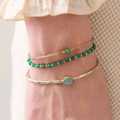 A Beautiful Story Iris Card Aventurine GC Bracelet - Afbeelding 3