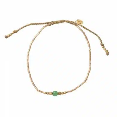 A Beautiful Story Iris Card Aventurine GC Bracelet