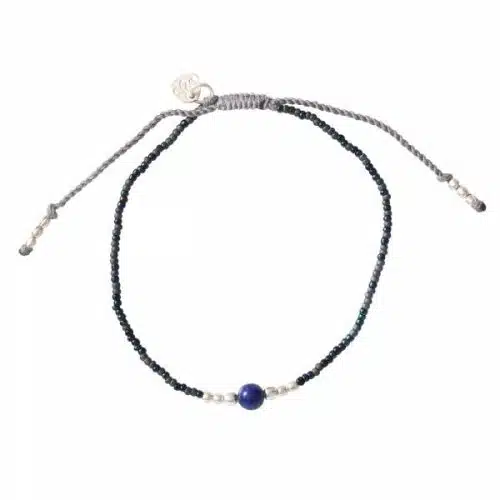 A Beautiful Story Iris Card Lapis Lazuli SC Bracelet