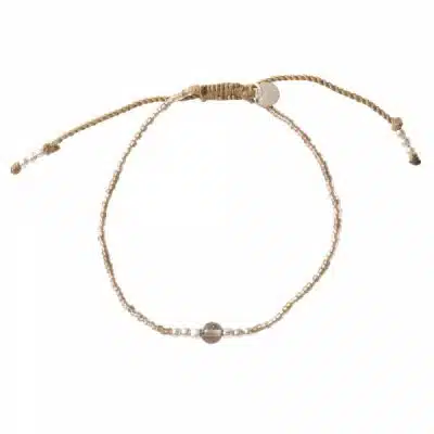A Beautiful Story Iris Card Smokey Quartz SC Bracelet