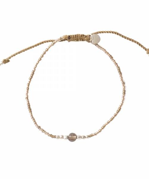 A Beautiful Story Iris Card Smokey Quartz SC Bracelet