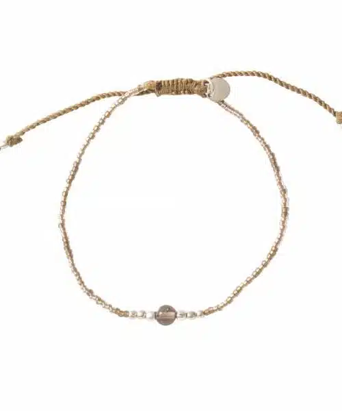A Beautiful Story Iris Card Smokey Quartz SC Bracelet