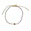 A Beautiful Story Iris Granaat Goud Armband