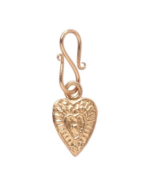 A Beautiful Story Vintage Heart Charm