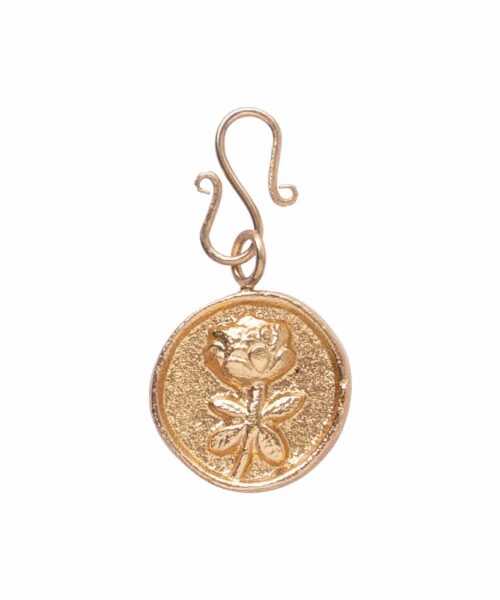 A Beautiful Story Rose Coin Charm