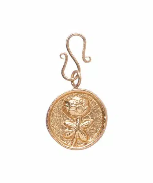 A Beautiful Story Rose Coin Charm