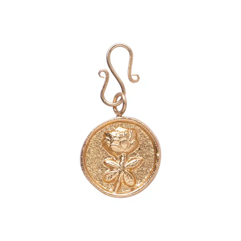 A Beautiful Story Rose Coin Charm