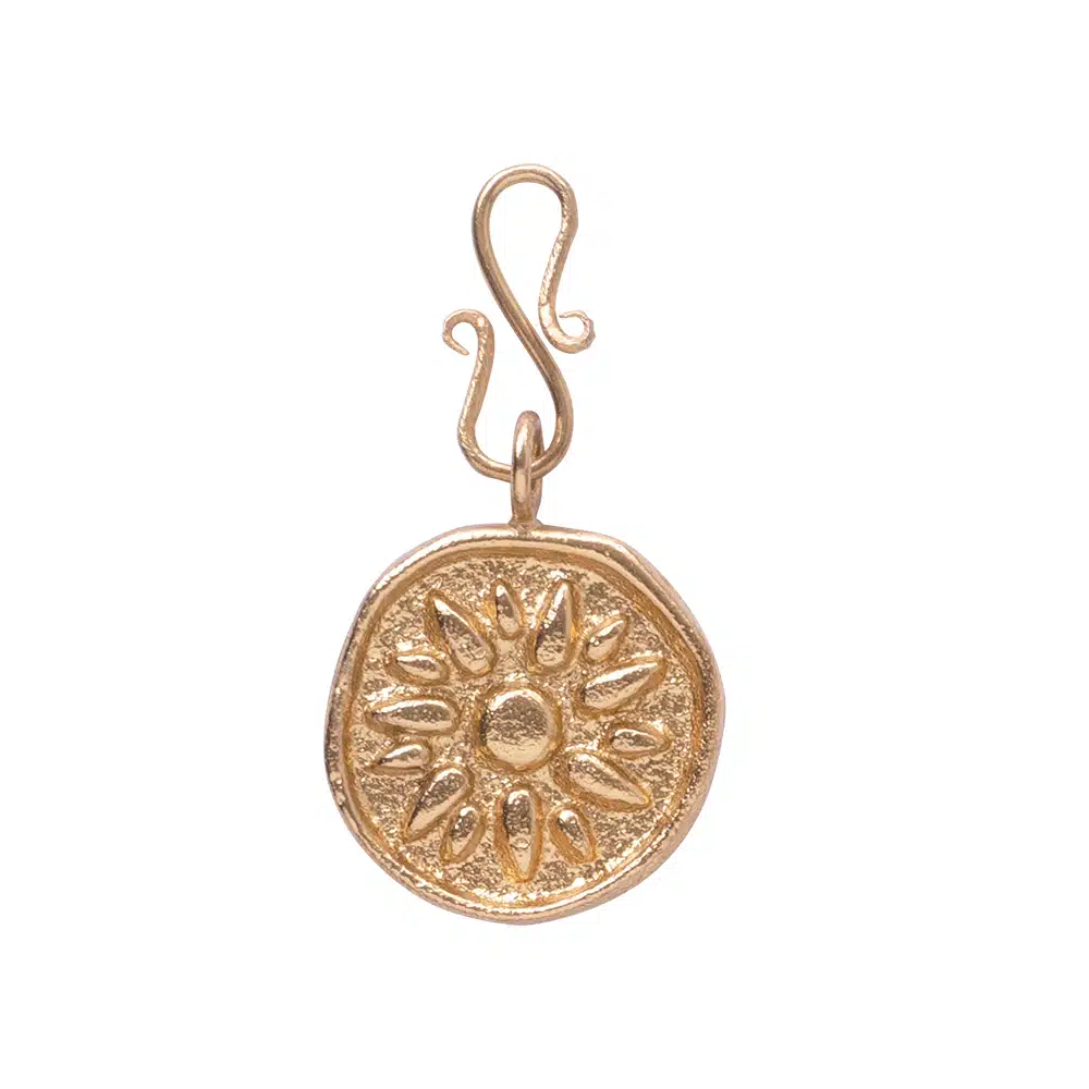 A Beautiful Story Sun Coin Charm