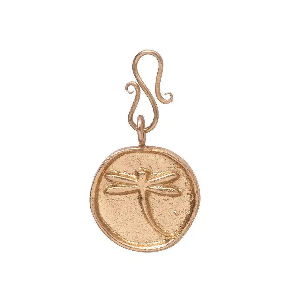 A Beautiful Story Dragonfly Coin Charm