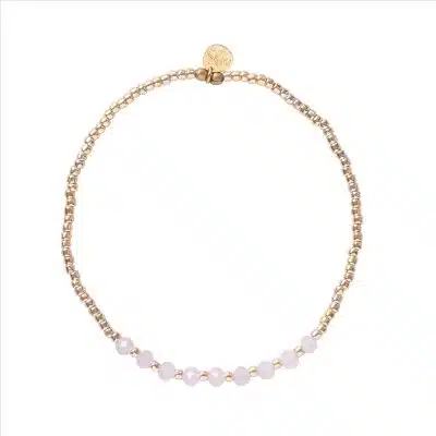 A Beautiful Story Proud Rose Quartz GC Bracelet