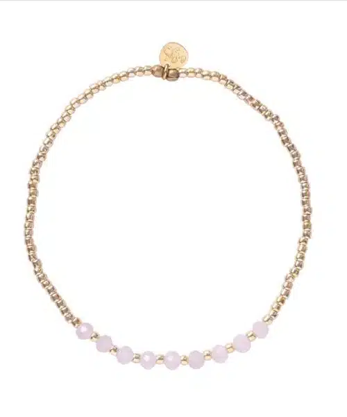 A Beautiful Story Proud Rose Quartz GC Bracelet
