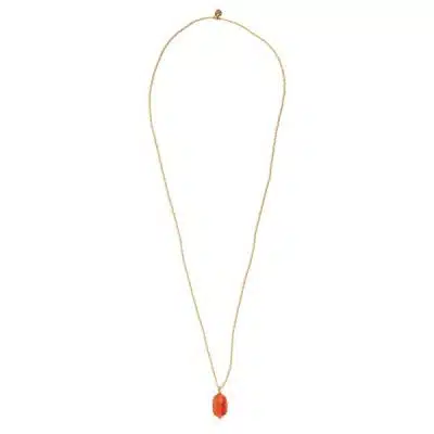A Beautiful Story Calm Carnelian Necklace GC