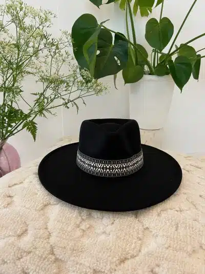 Cowboy Hat New Aztec Black - Afbeelding 4