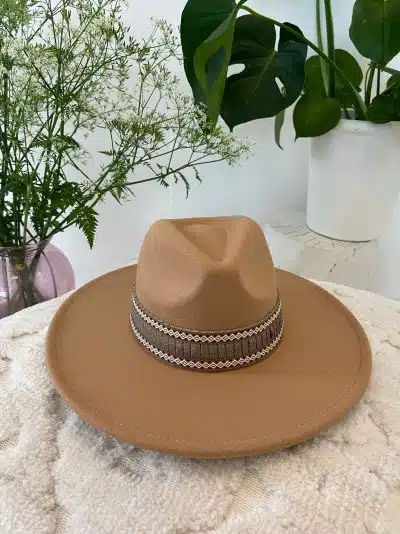 Cowboy Hat Aztec Camel - Afbeelding 3