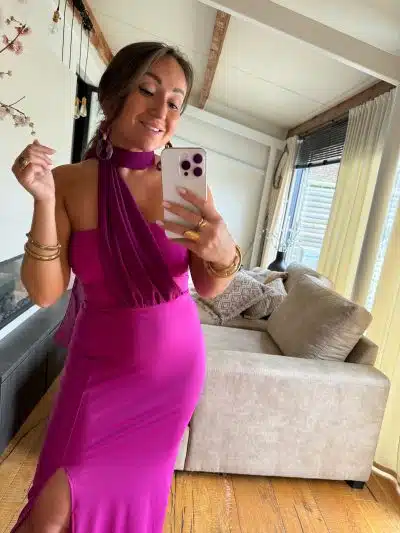 Wendy Dress Violet - Afbeelding 2