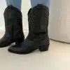 Lazamani Western Boots Black LA53678