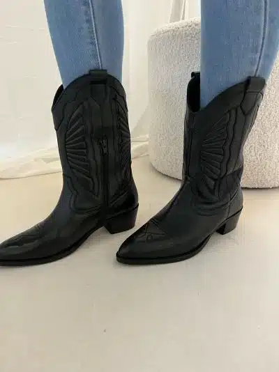 Lazamani Western Boots Black LA53678 - Afbeelding 4