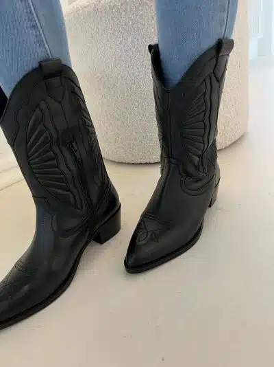Lazamani Western Boots Black LA53678 - Afbeelding 3