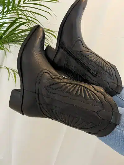 Lazamani Western Boots Black LA53678 - Afbeelding 2